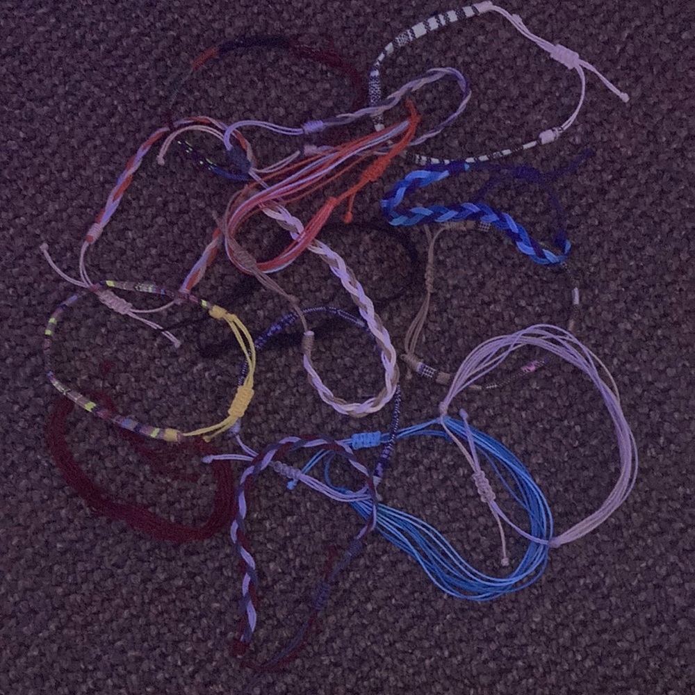 Bunch of bracelets